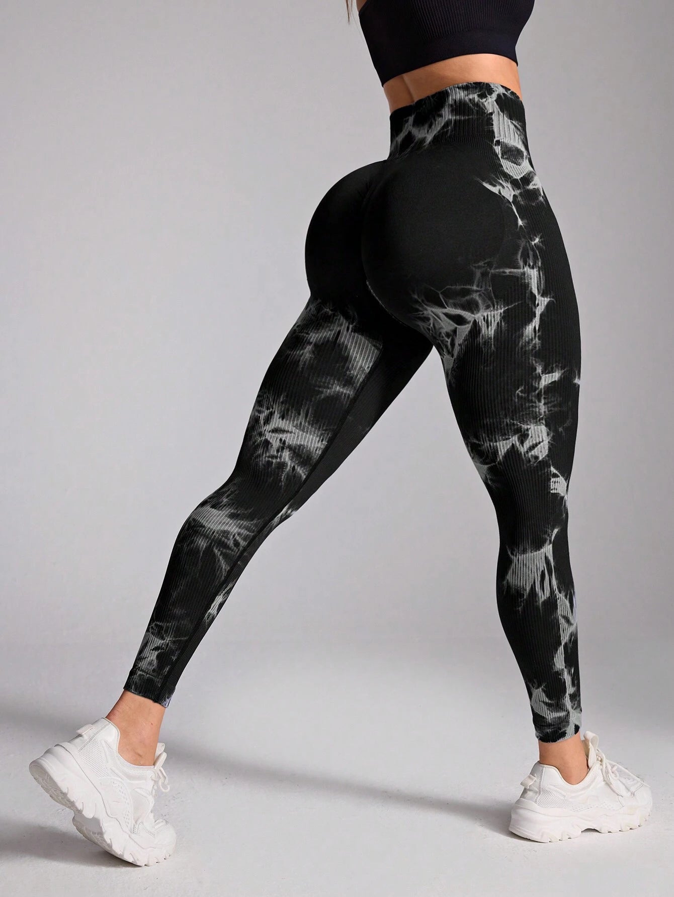 Sport Studio Tie Dye Tummy Control Sports Leggings