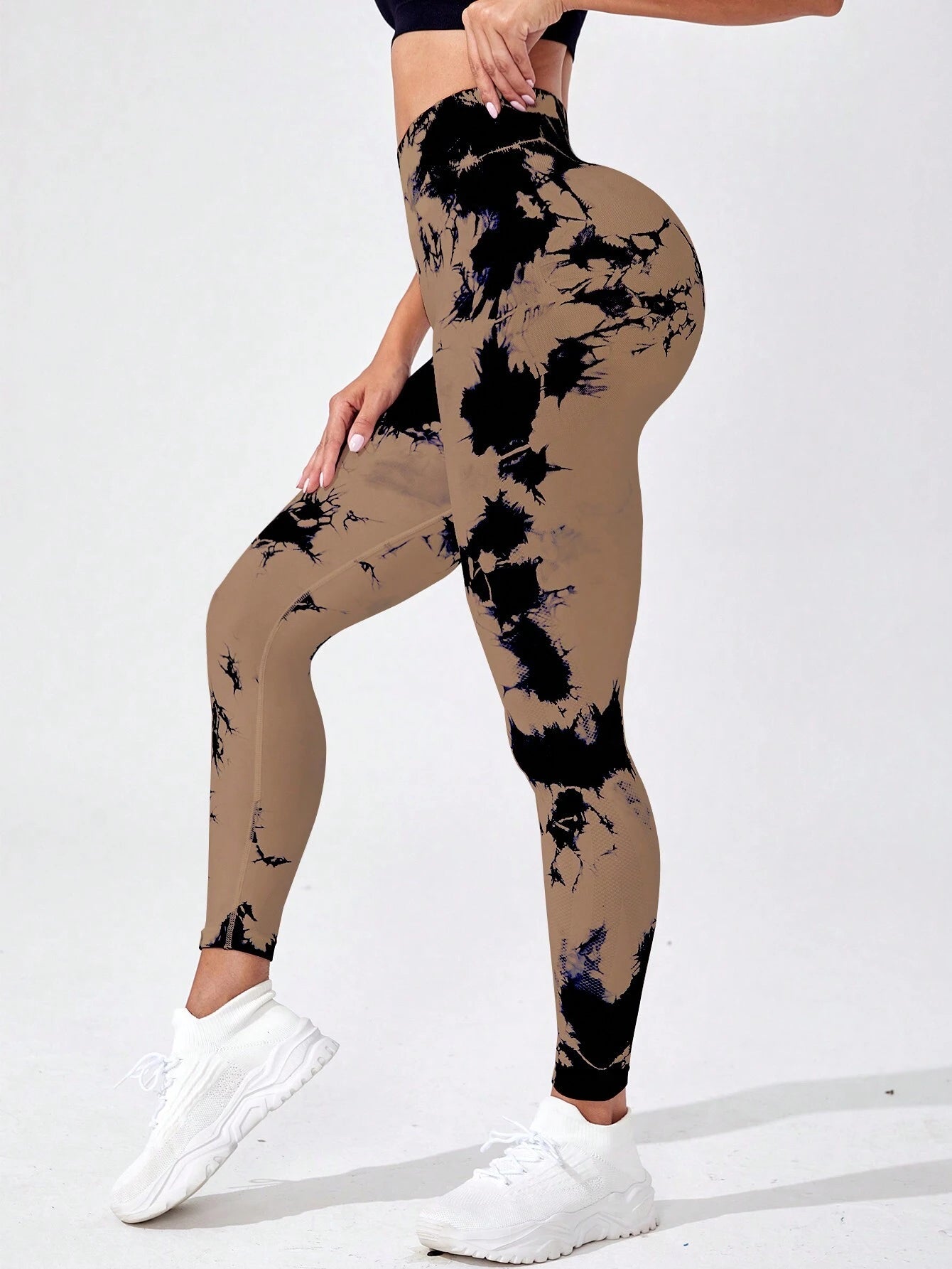 Sport Studio Tie Dye Tummy Control Sports Leggings